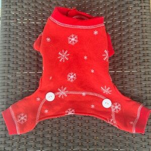 Small dog Christmas pajamas